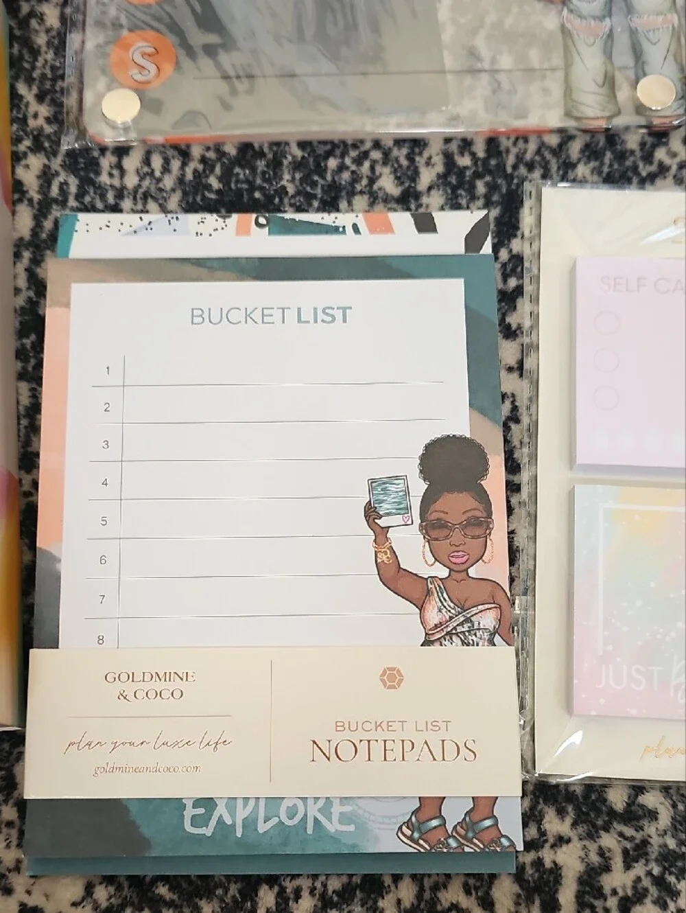 NWT Home Office Planner Set — Peyton Goldmine & Coco